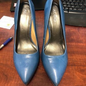 Aldo Cobalt Blue Heels - Size 39 (9)